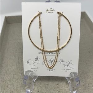 Joe Luc Bar Gold-Filled Chain Bracelet